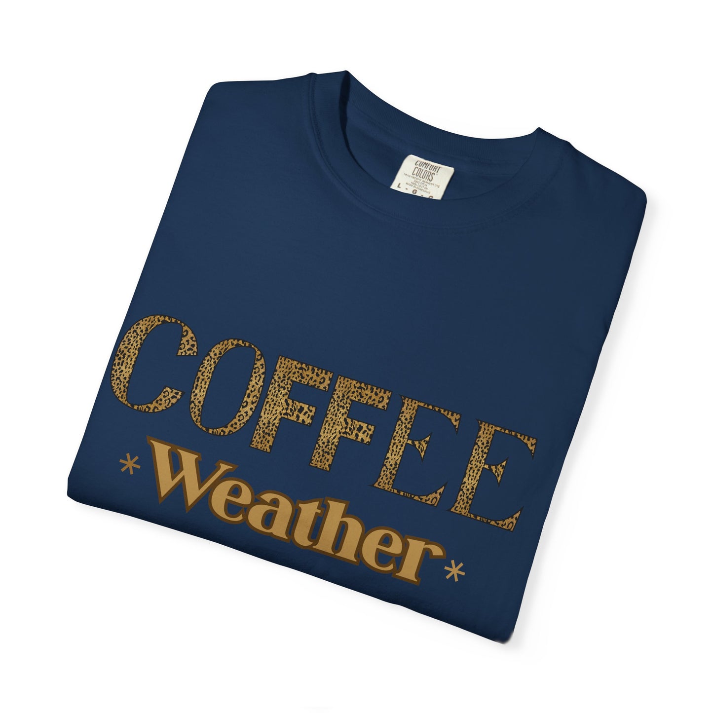 Coffee Weather T-Shirt — Cozy Vintage Coffee Lover Tee