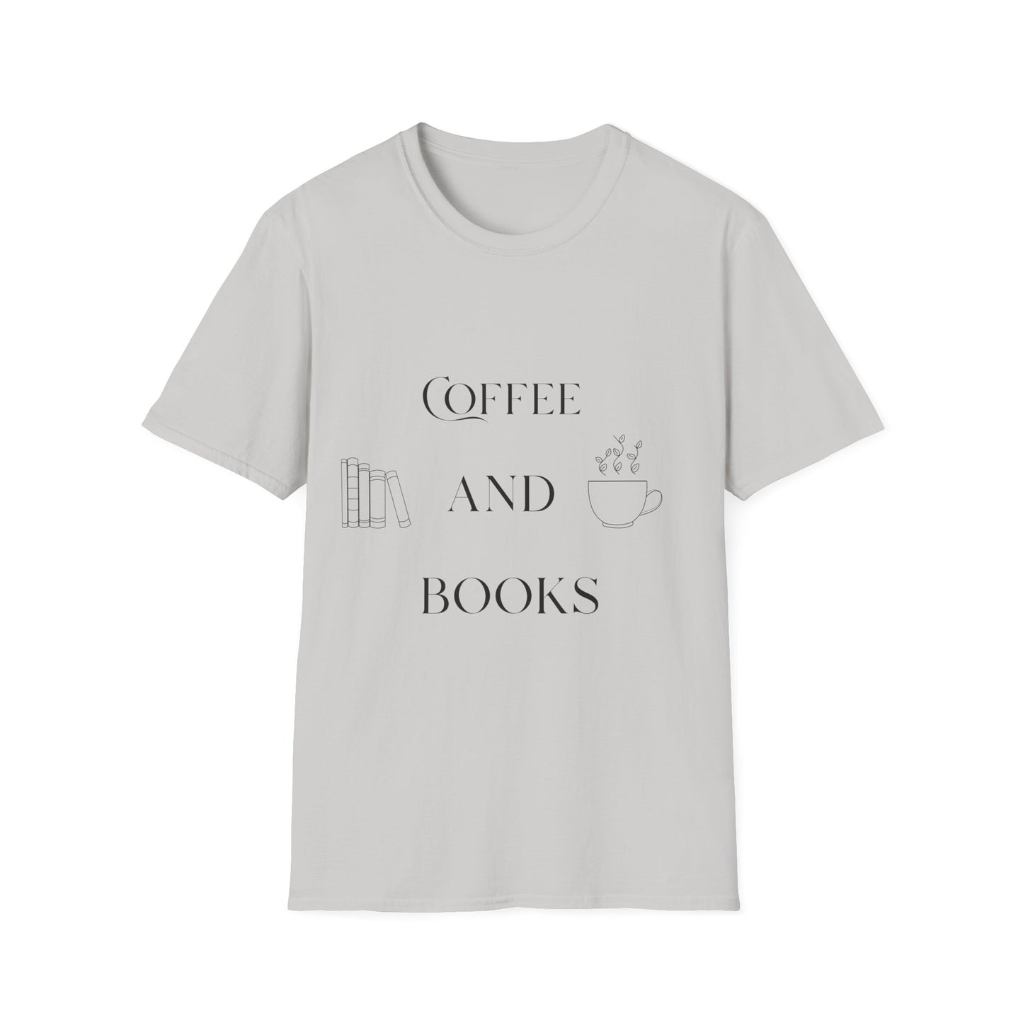 Book Lover Coffee T-Shirt — Cute Reading & Coffee Tee for Bibliophiles
