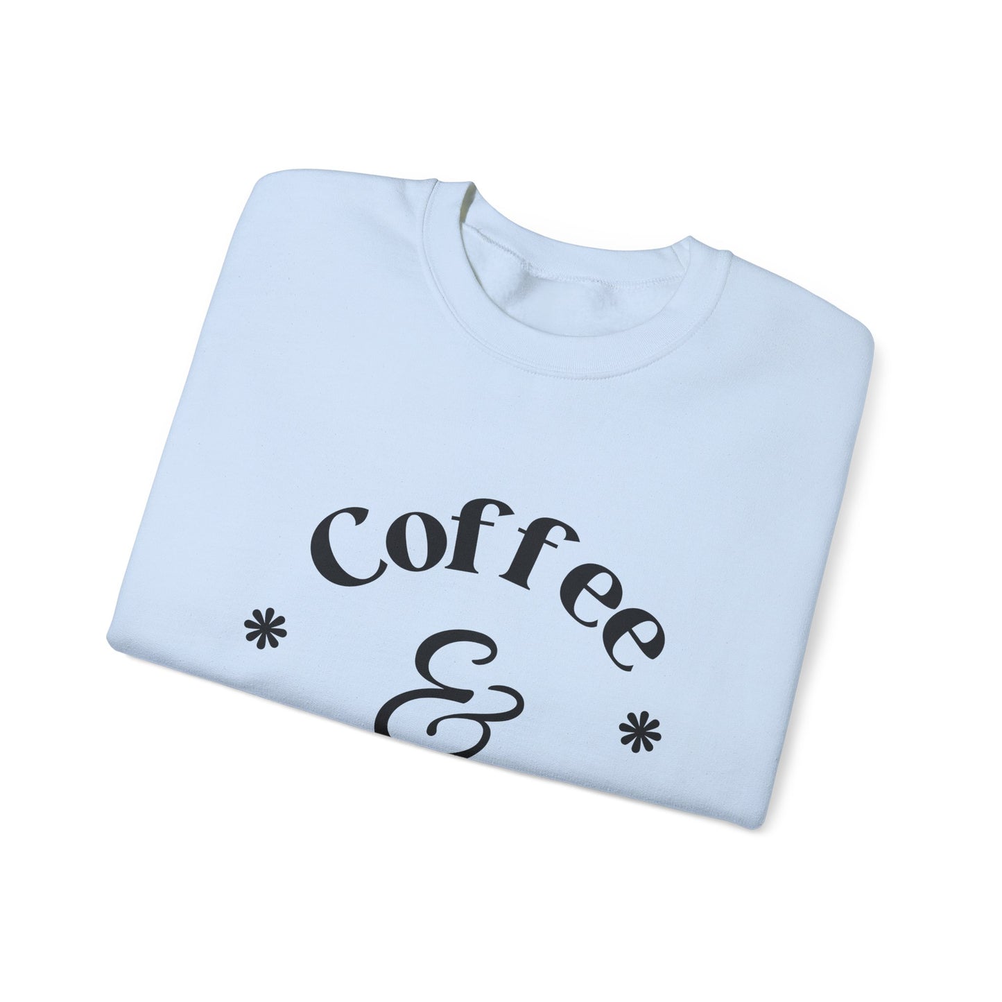 Coffee & Kindness Sweatshirt — Cozy Crewneck for Coffee Lovers