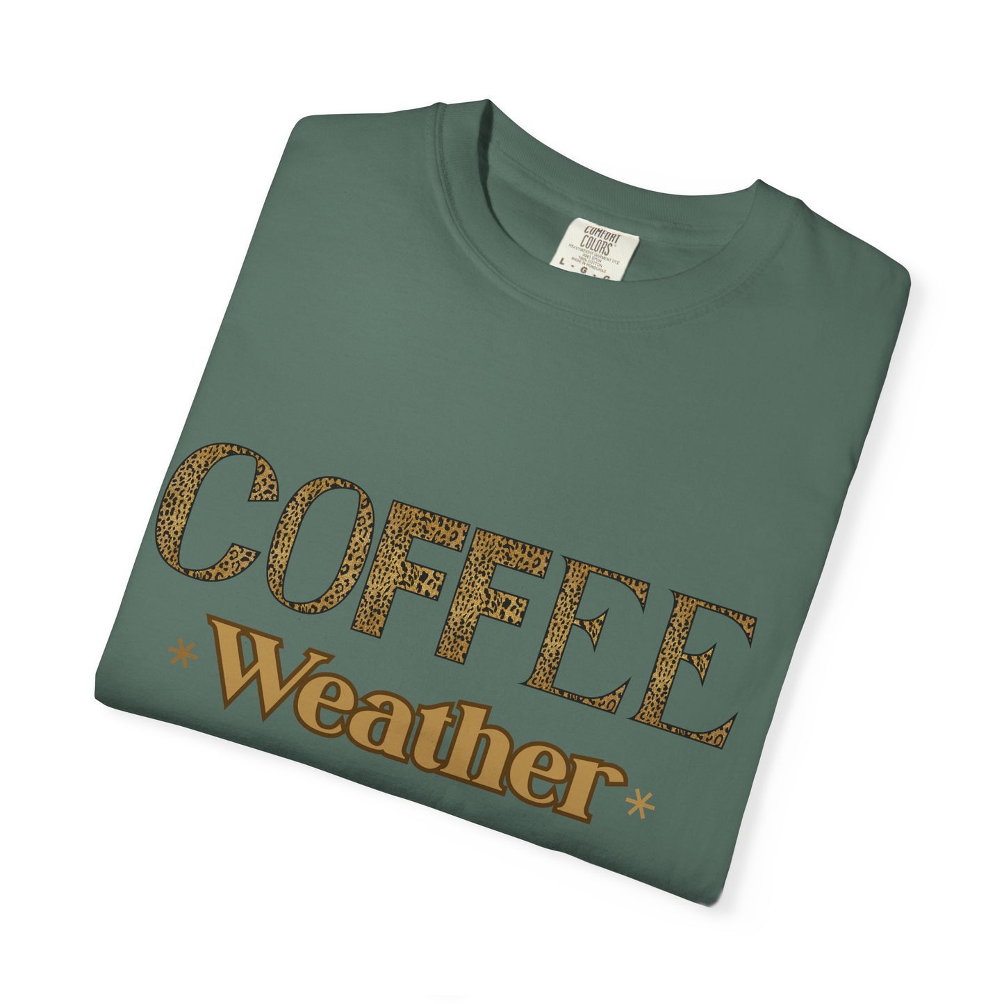 Coffee Weather T-Shirt — Cozy Vintage Coffee Lover Tee