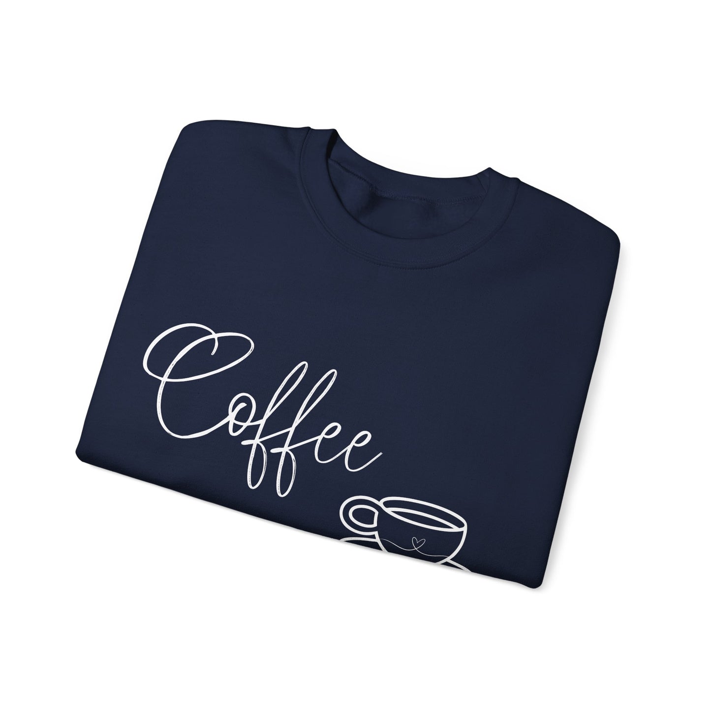 Coffee Queen Sweatshirt — Cozy Crewneck for Coffee Lovers