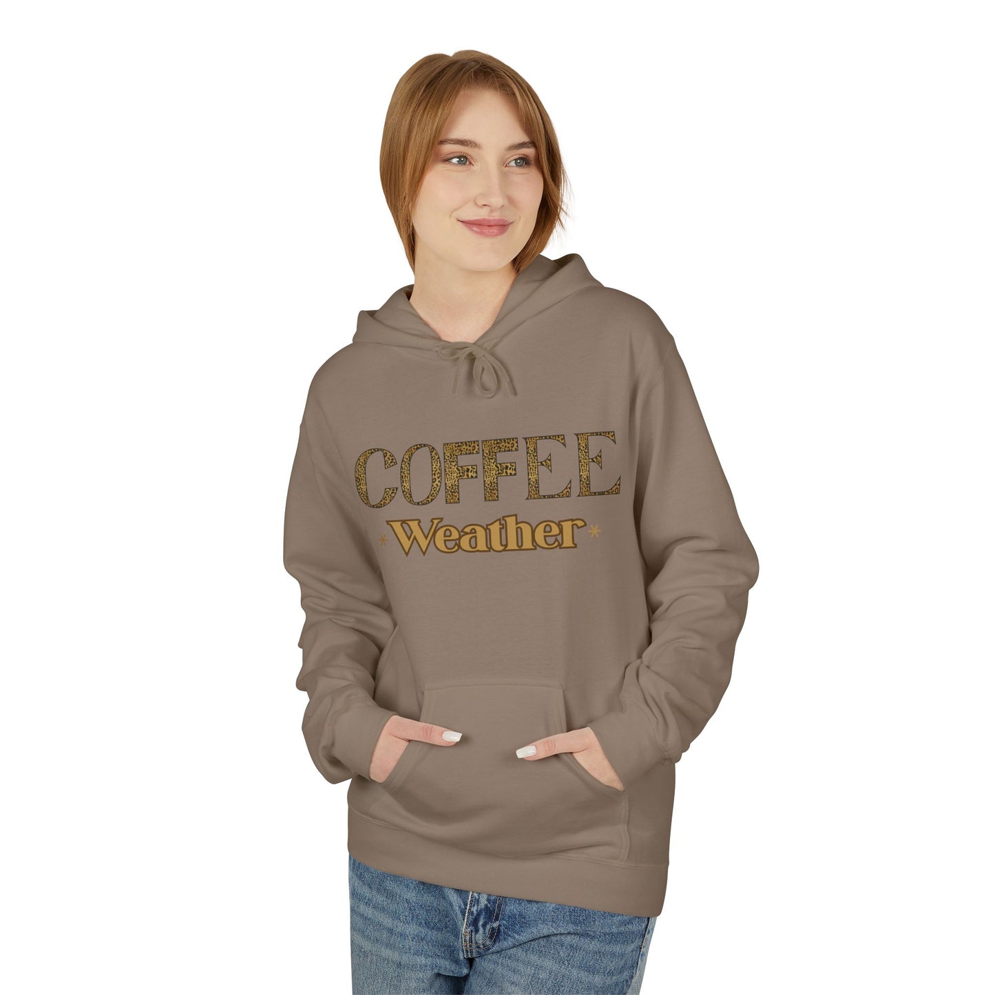 Coffee Weather Hoodie — Cozy Autumn Coffee Lover Pullover