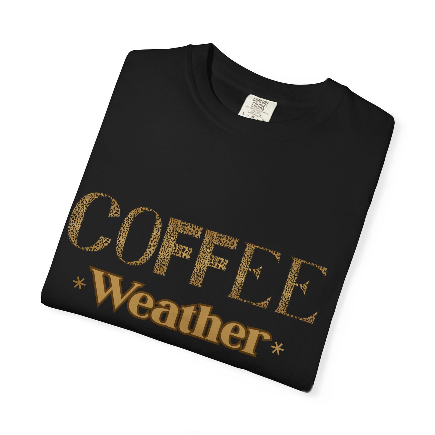 Coffee Weather T-Shirt — Cozy Vintage Coffee Lover Tee
