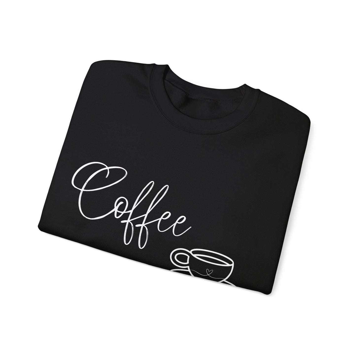 Coffee Queen Sweatshirt — Cozy Crewneck for Coffee Lovers