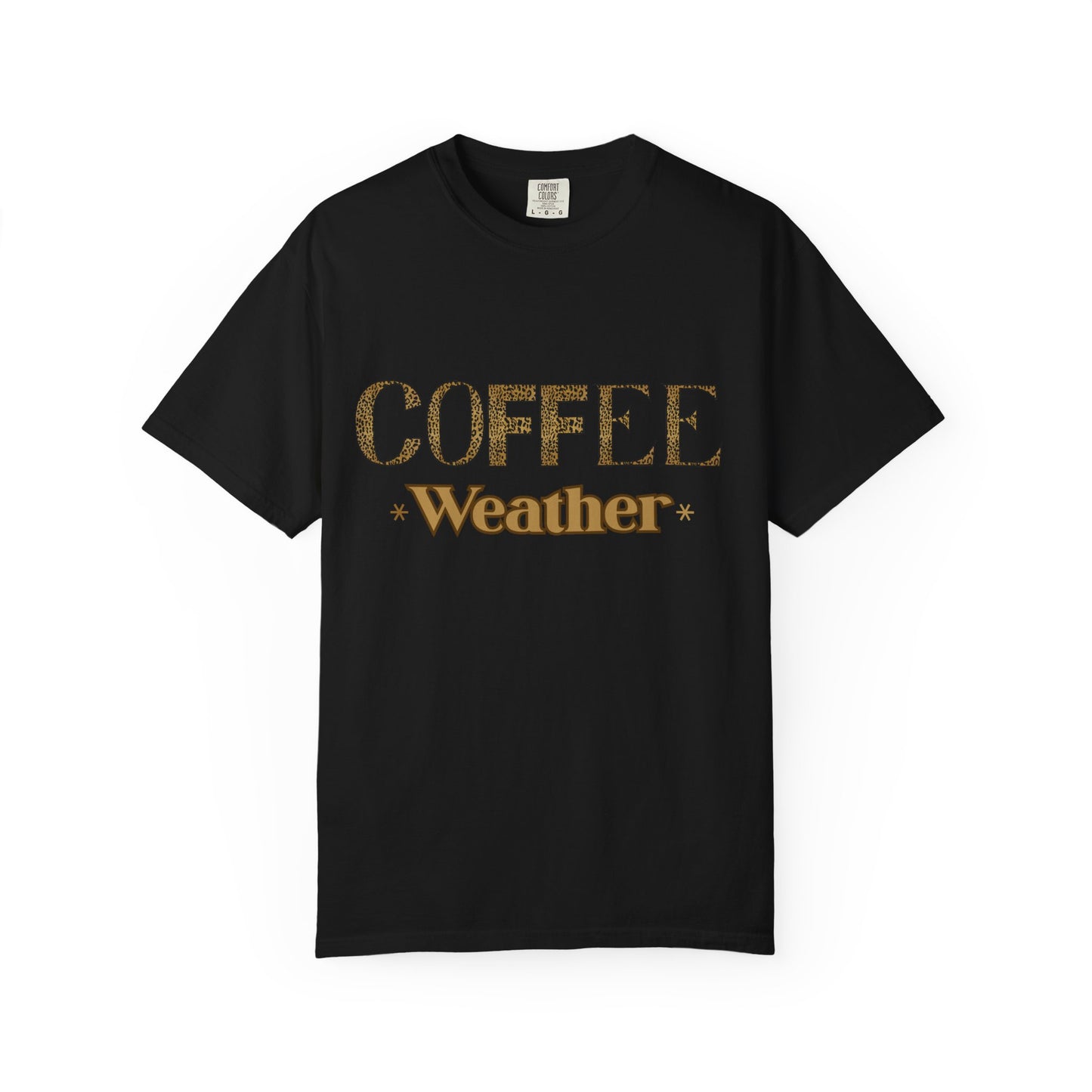 Coffee Weather T-Shirt — Cozy Vintage Coffee Lover Tee