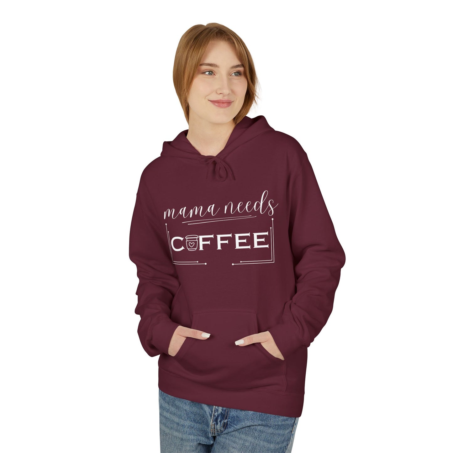 Mama Needs Coffee Hoodie – Cozy Mom Coffee Lover Pullover