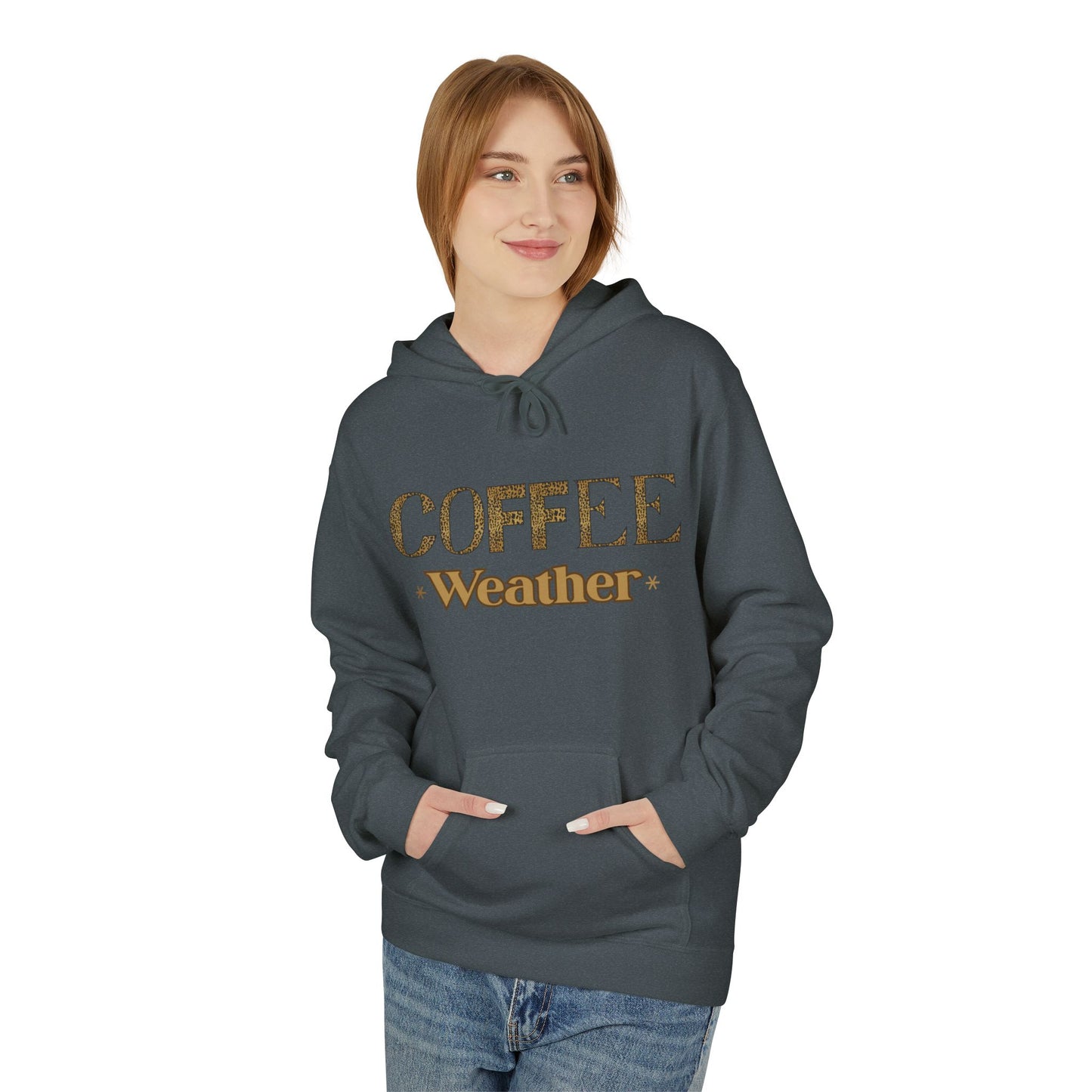 Coffee Weather Hoodie — Cozy Autumn Coffee Lover Pullover