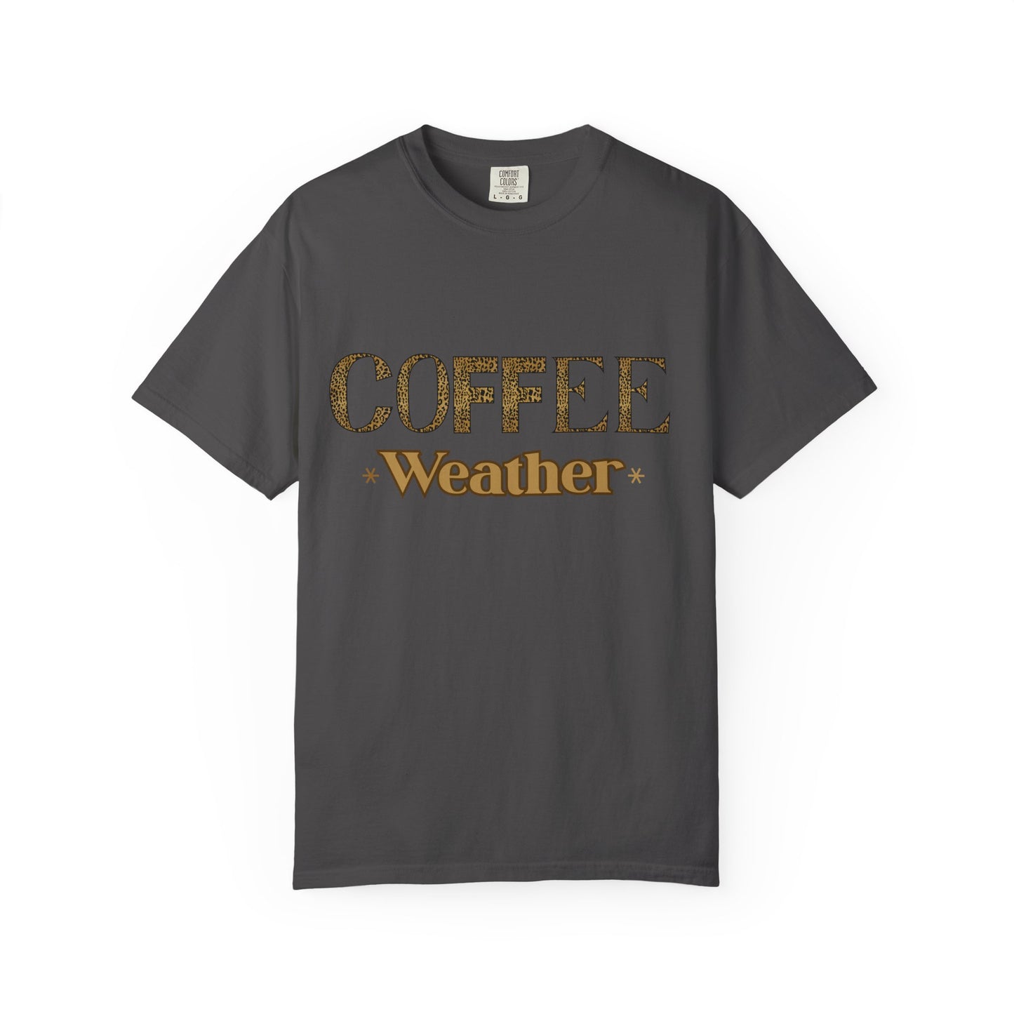 Coffee Weather T-Shirt — Cozy Vintage Coffee Lover Tee
