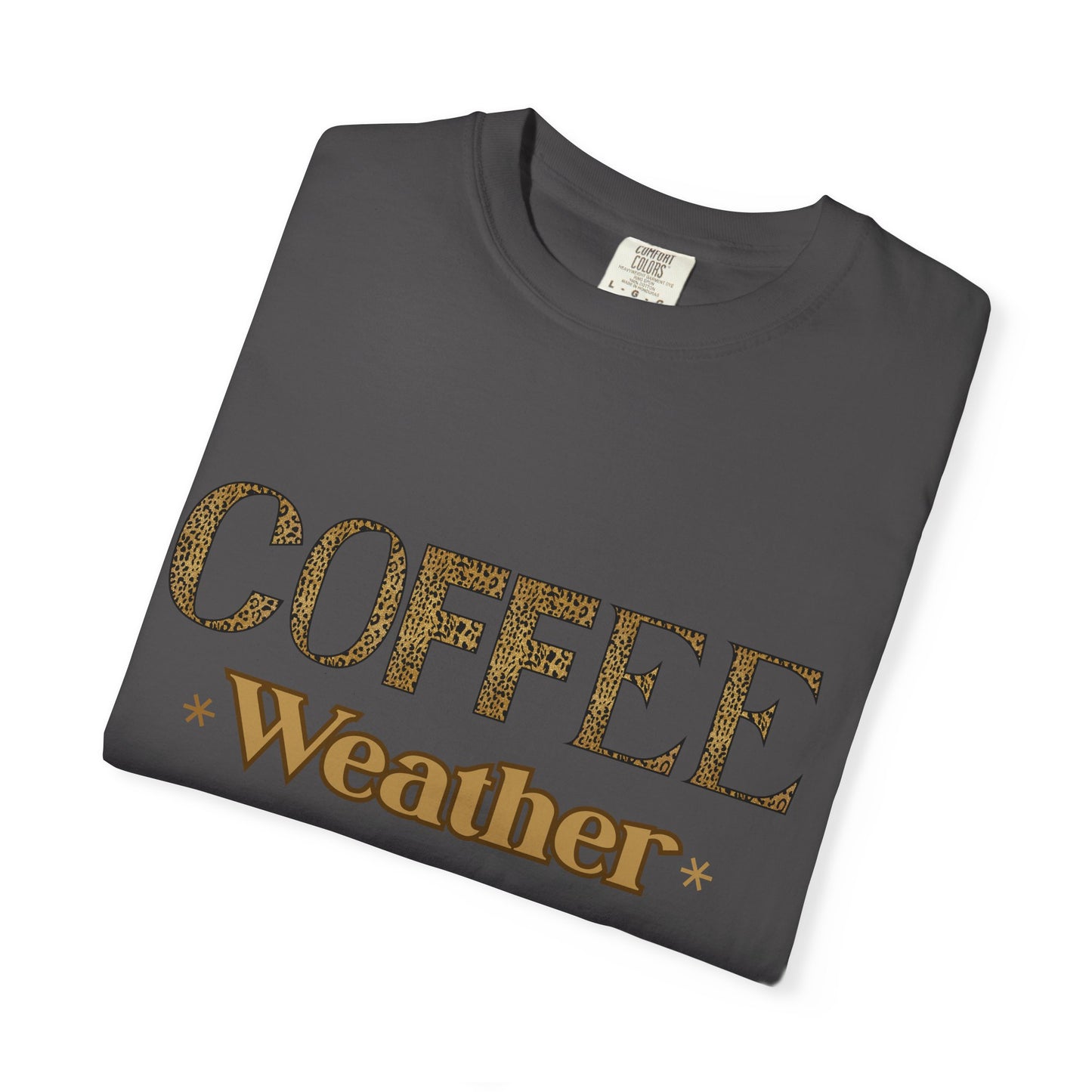 Coffee Weather T-Shirt — Cozy Vintage Coffee Lover Tee