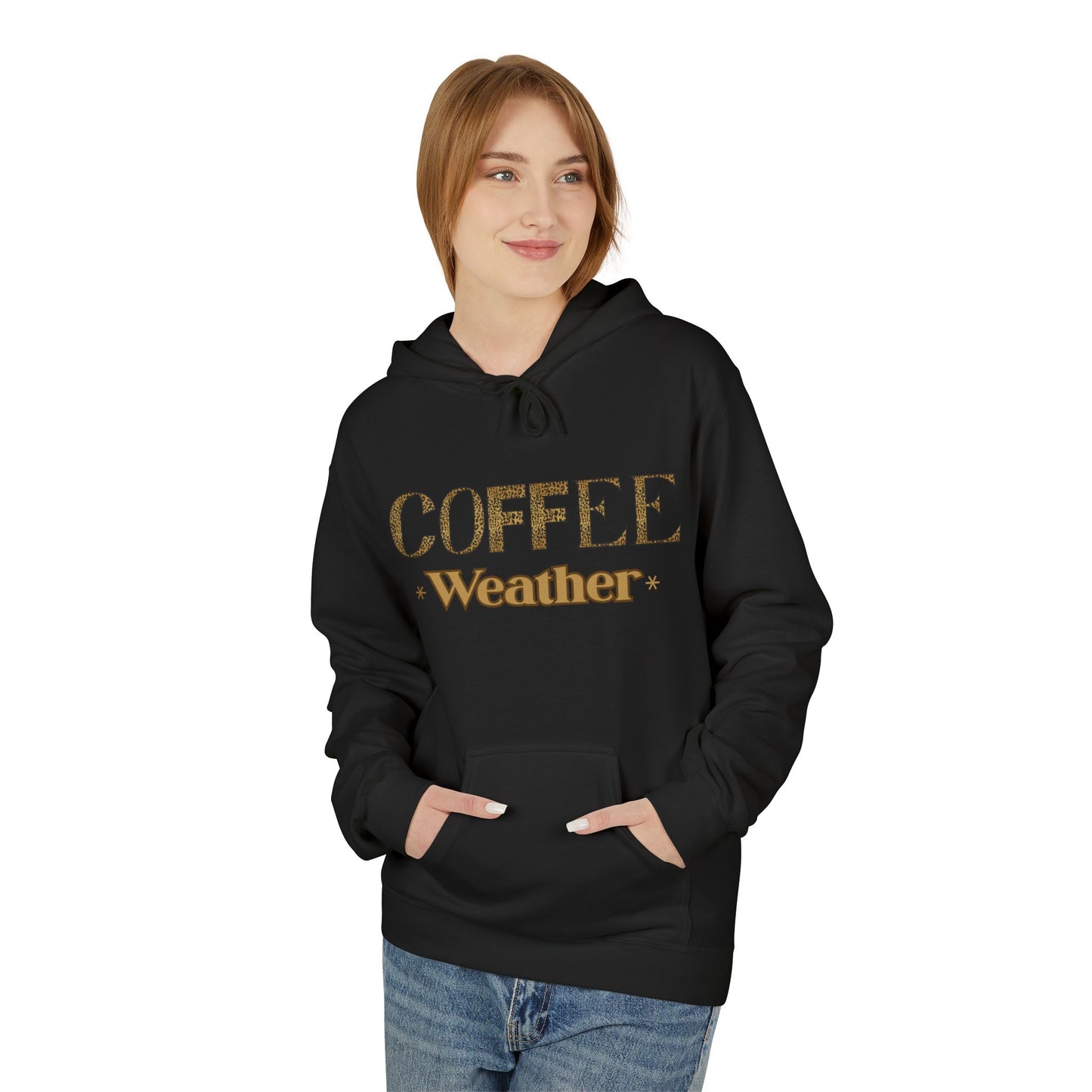 Coffee Weather Hoodie — Cozy Autumn Coffee Lover Pullover