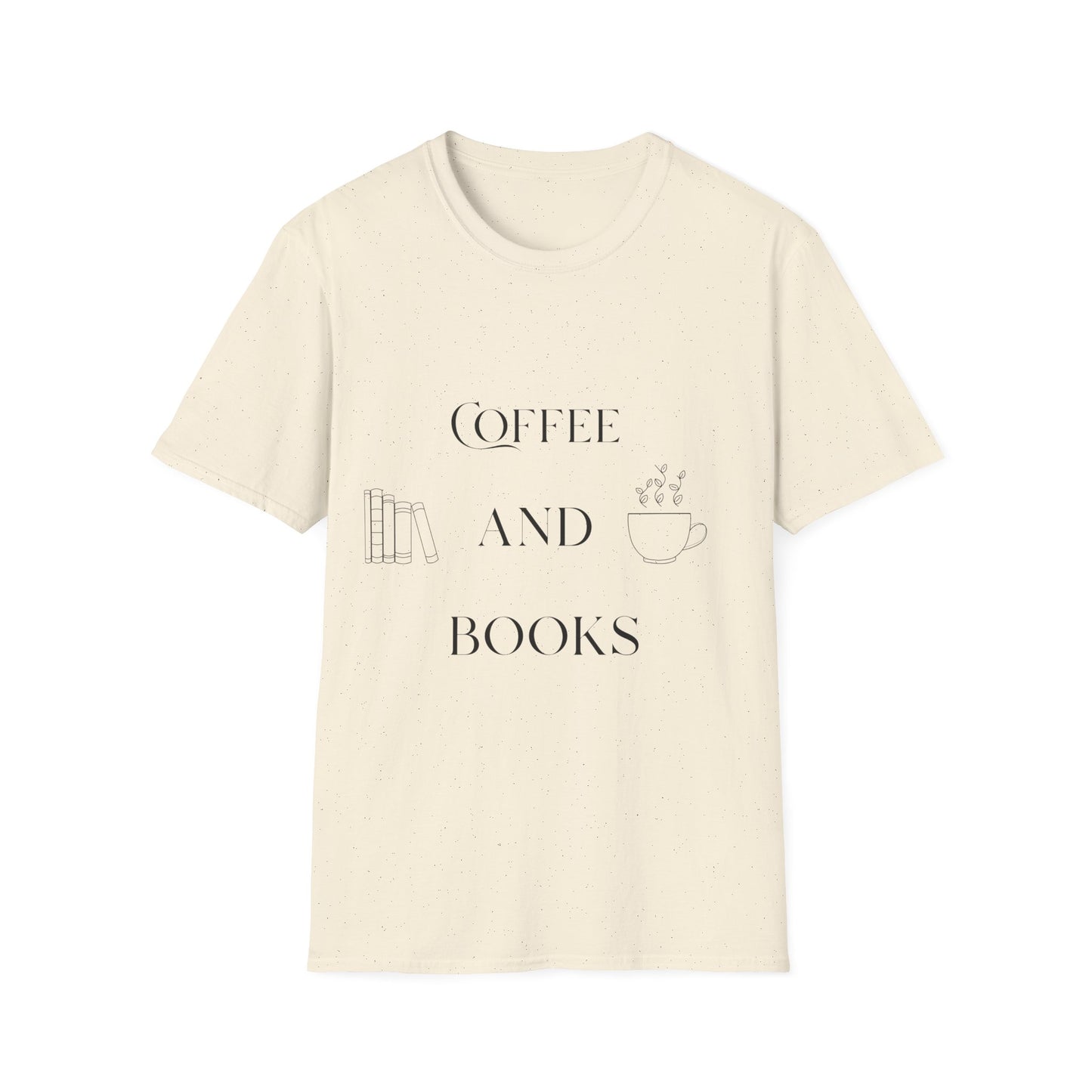 Book Lover Coffee T-Shirt — Cute Reading & Coffee Tee for Bibliophiles