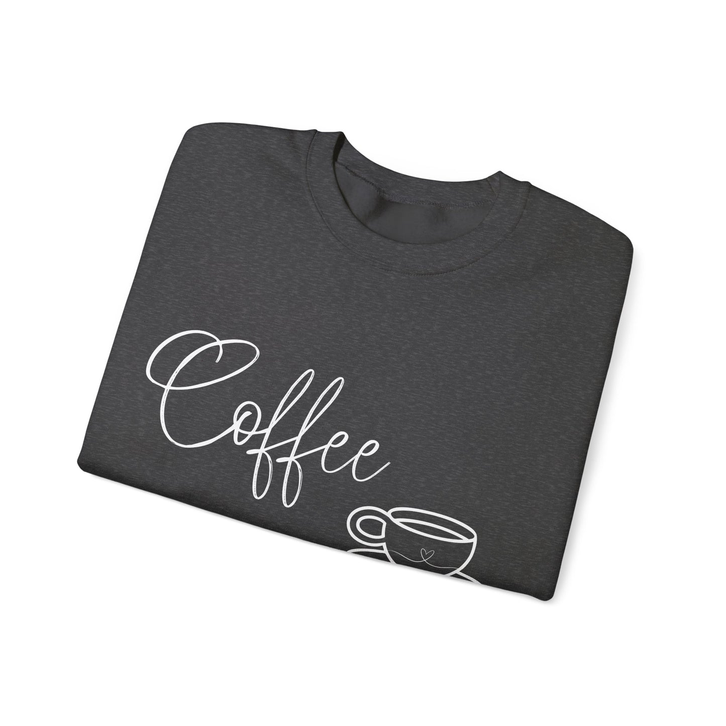 Coffee Queen Sweatshirt — Cozy Crewneck for Coffee Lovers