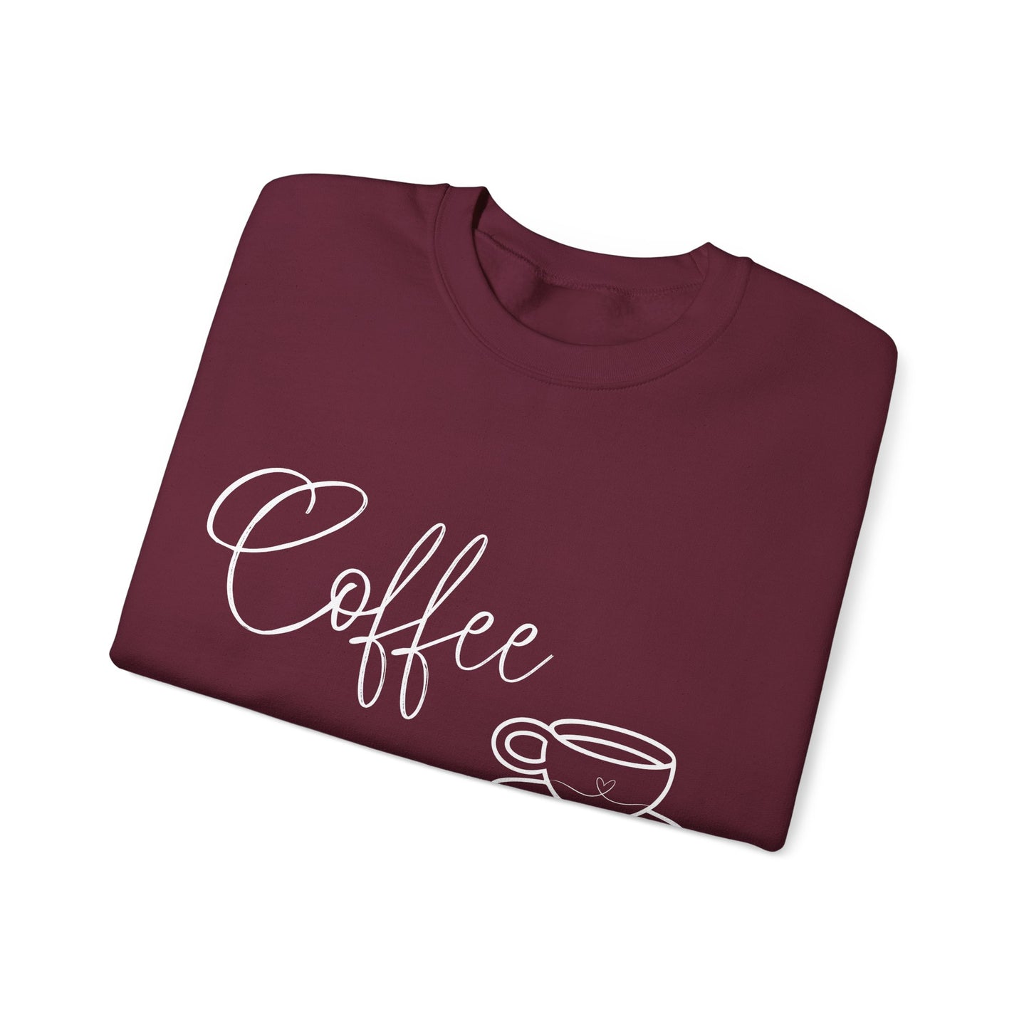 Coffee Queen Sweatshirt — Cozy Crewneck for Coffee Lovers
