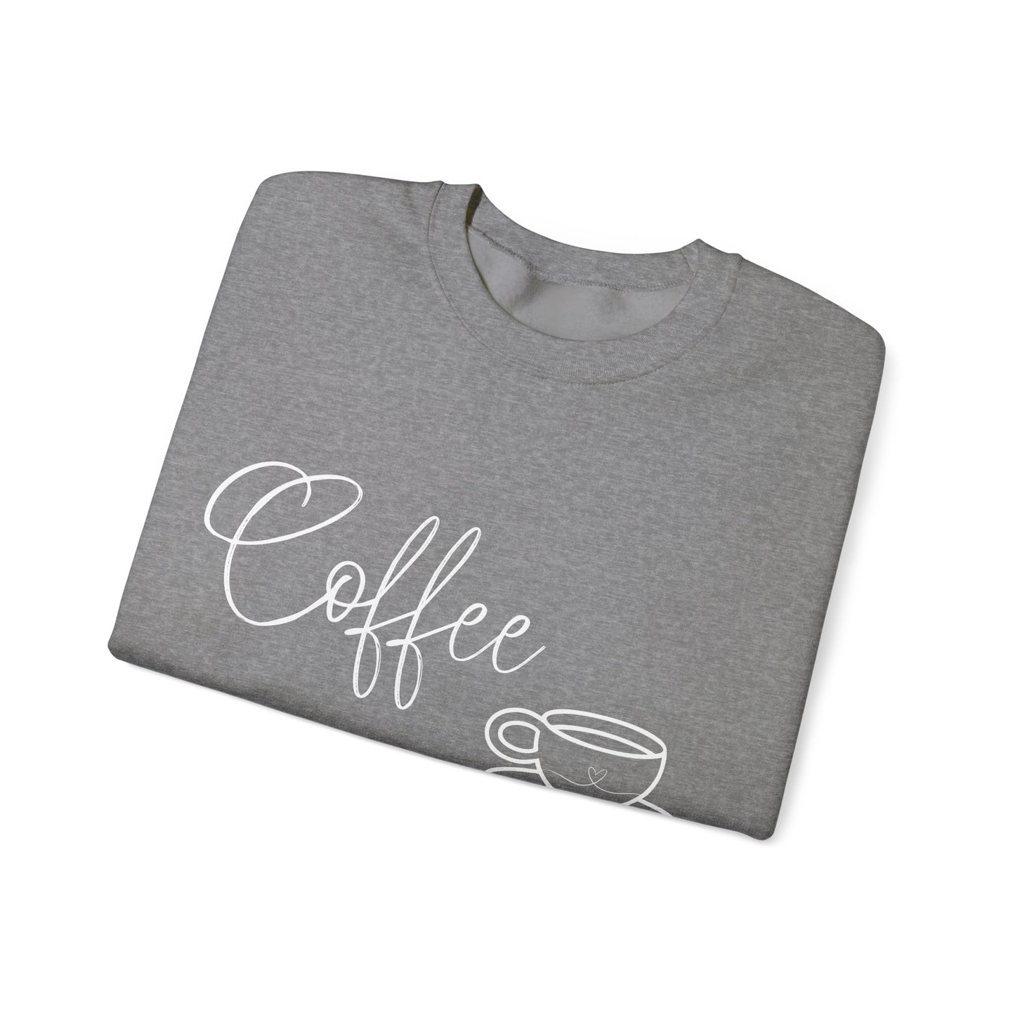 Coffee Queen Sweatshirt — Cozy Crewneck for Coffee Lovers