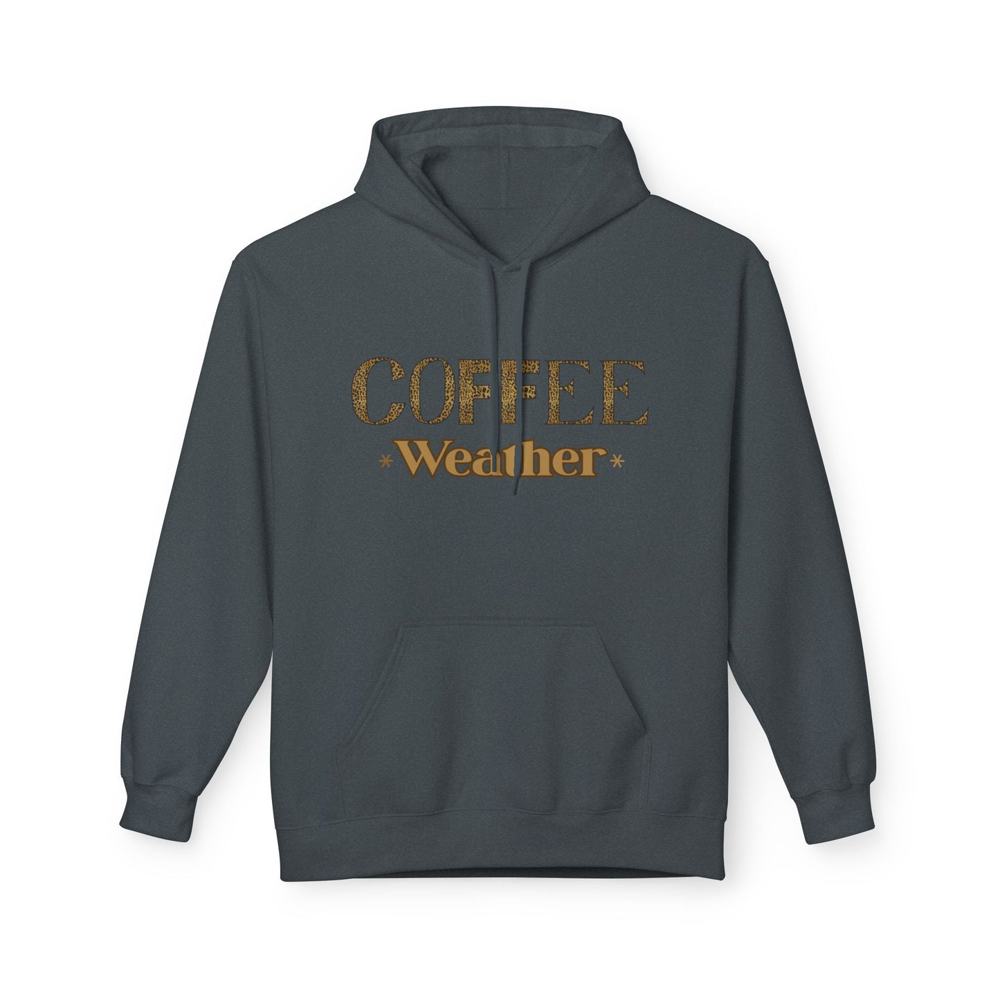 Coffee Weather Hoodie — Cozy Autumn Coffee Lover Pullover
