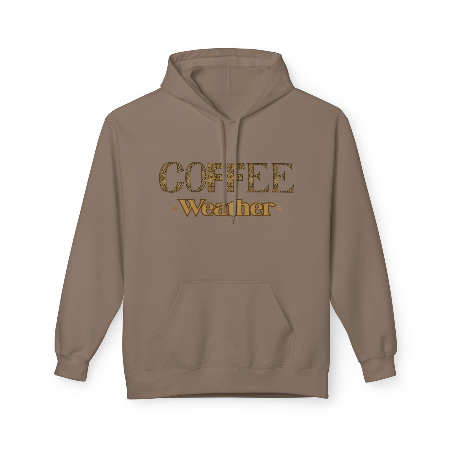 Coffee Weather Hoodie — Cozy Autumn Coffee Lover Pullover
