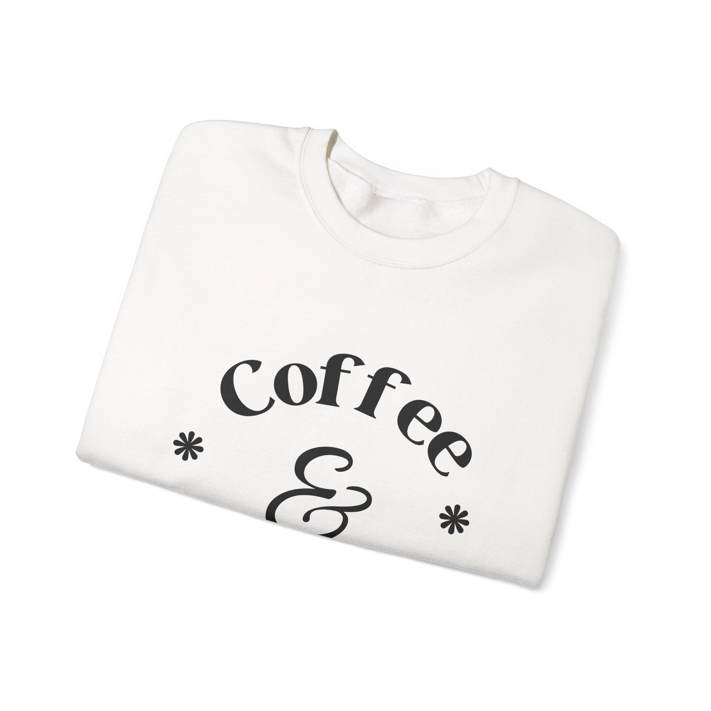 Coffee & Kindness Sweatshirt — Cozy Crewneck for Coffee Lovers