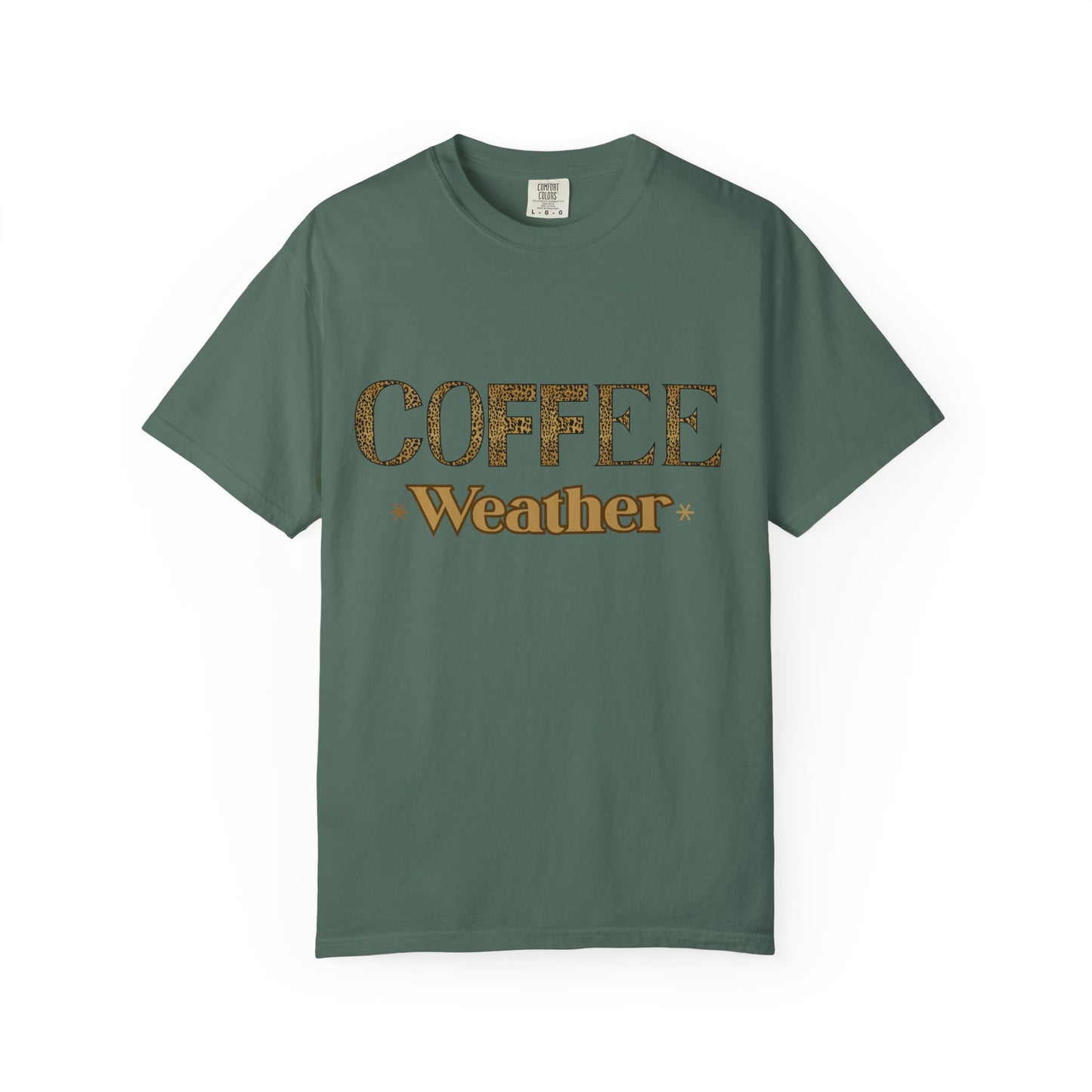Coffee Weather T-Shirt — Cozy Vintage Coffee Lover Tee