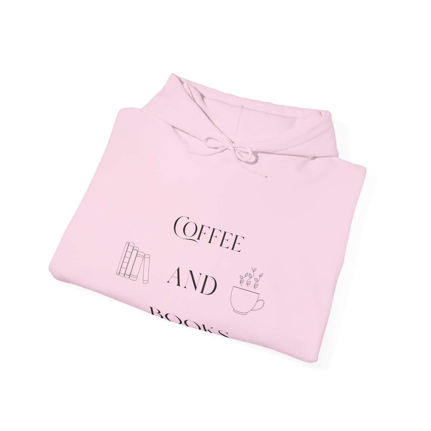 Cozy Coffee Books Hoodie Sweatshirt - Unisex Heavy Blend™