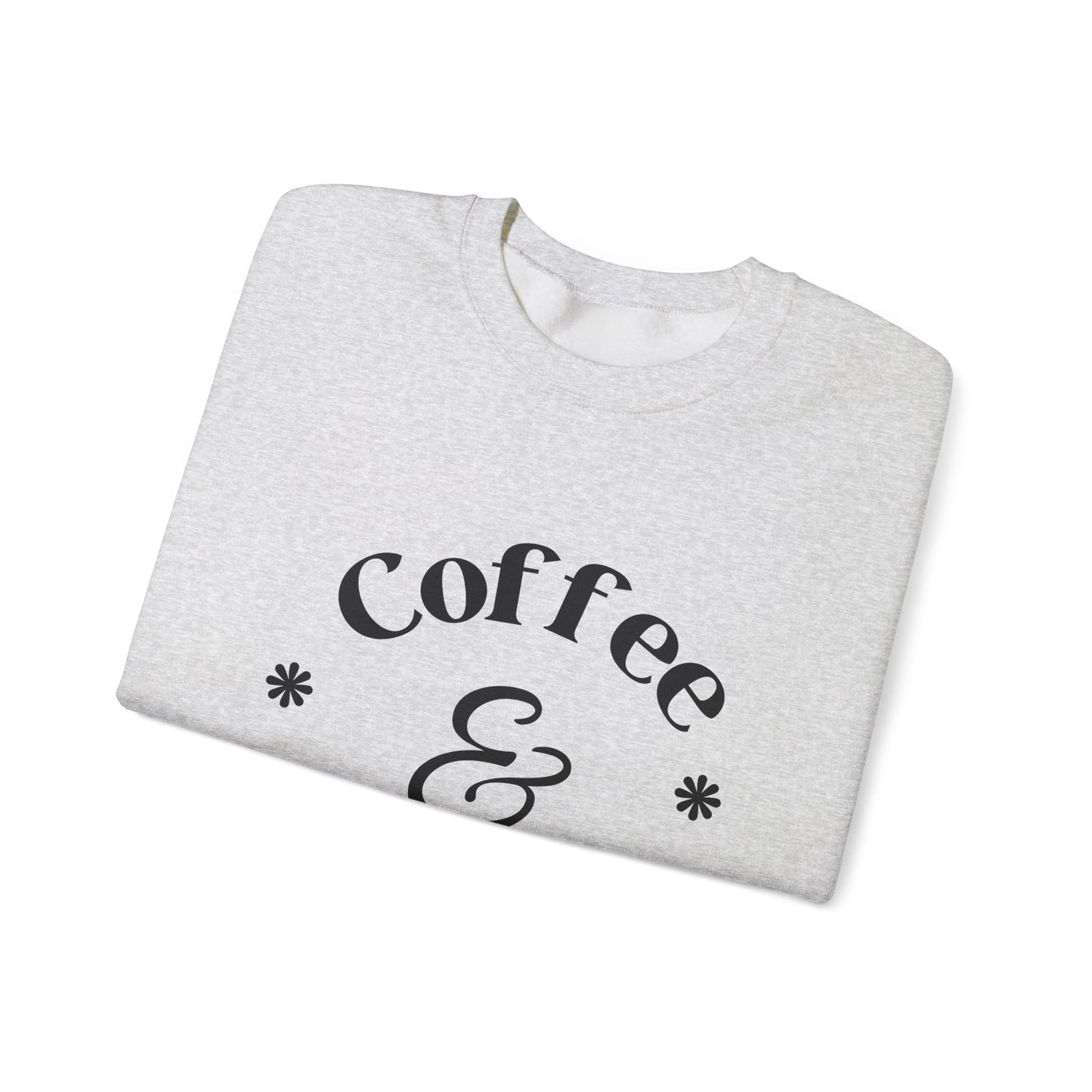 Coffee & Kindness Sweatshirt — Cozy Crewneck for Coffee Lovers