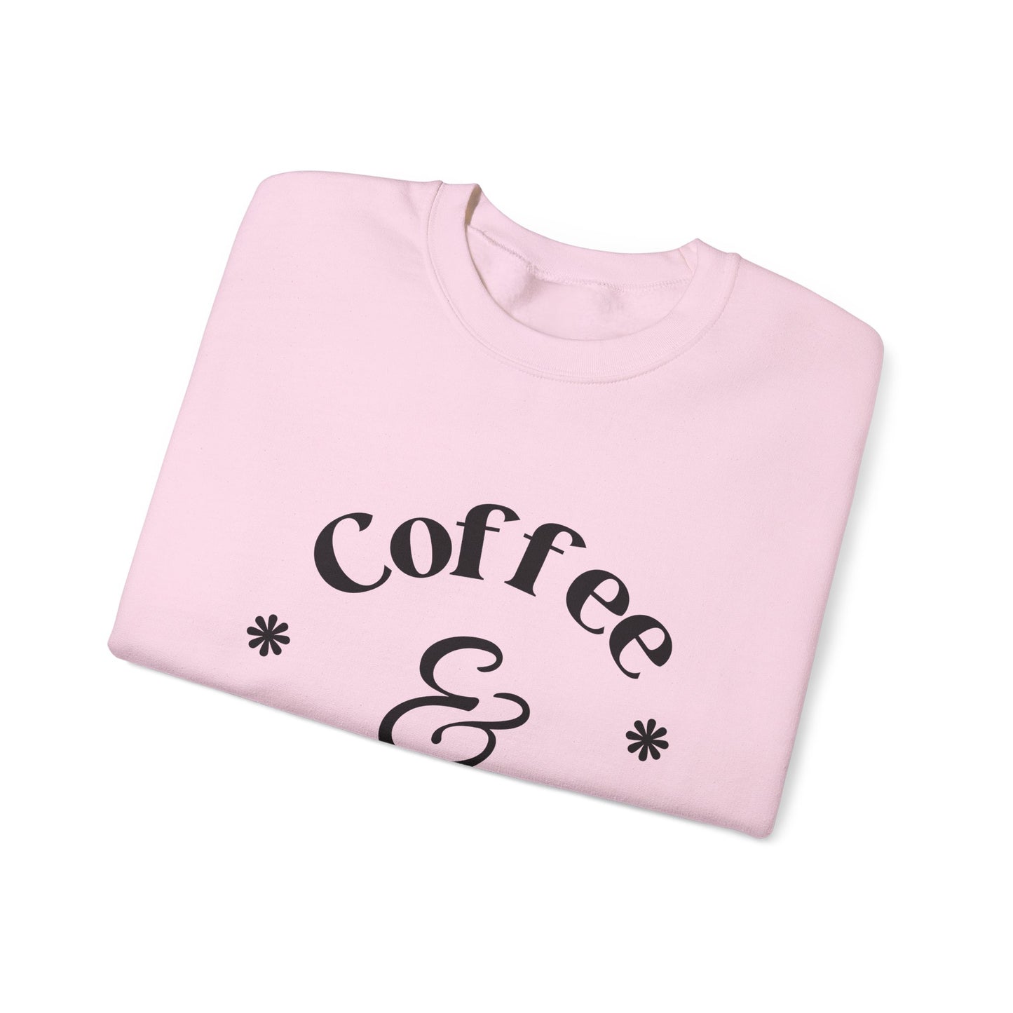 Coffee & Kindness Sweatshirt — Cozy Crewneck for Coffee Lovers