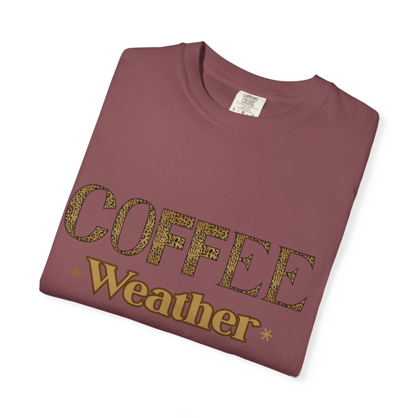Coffee Weather T-Shirt — Cozy Vintage Coffee Lover Tee