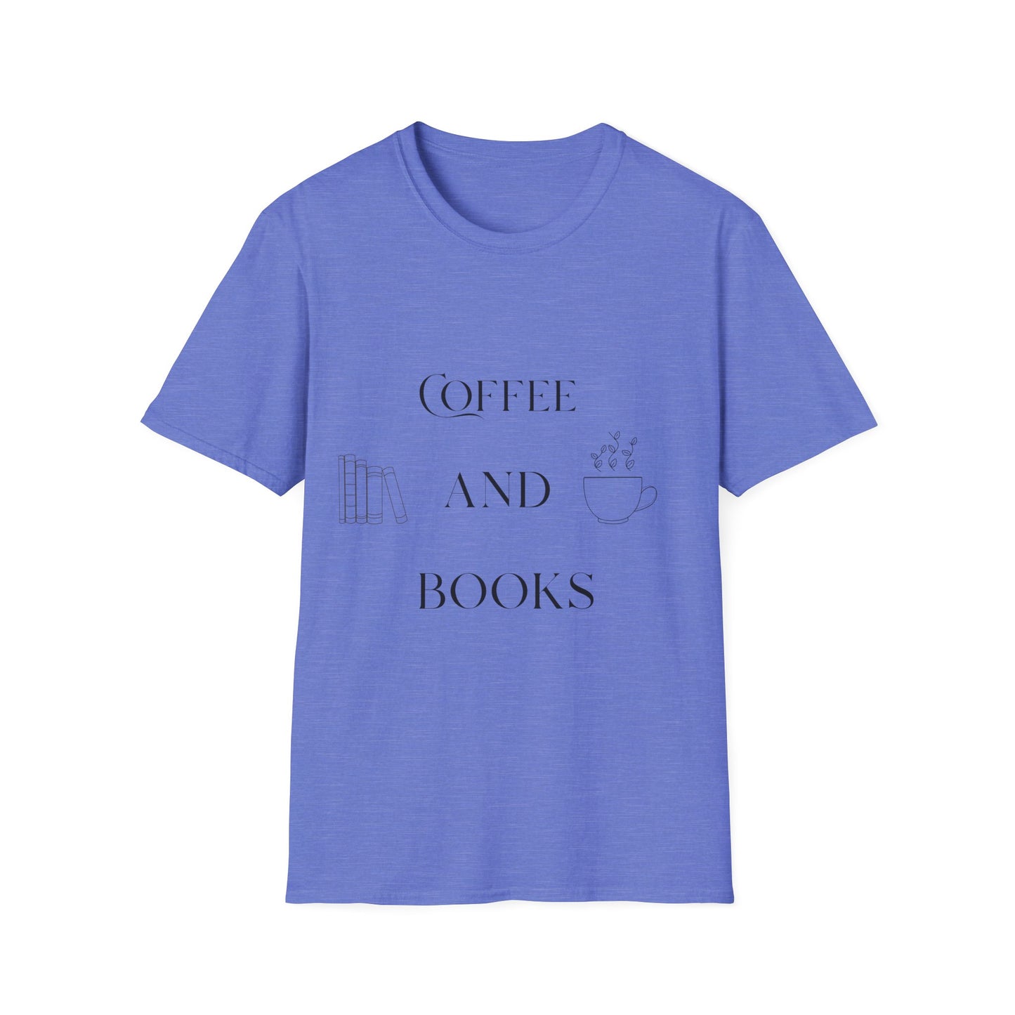 Book Lover Coffee T-Shirt — Cute Reading & Coffee Tee for Bibliophiles