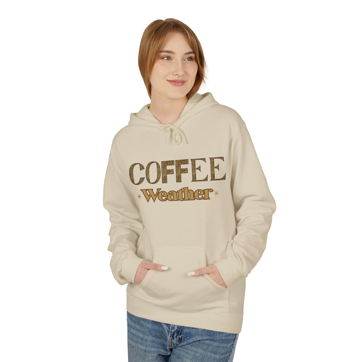 Coffee Weather Hoodie — Cozy Autumn Coffee Lover Pullover