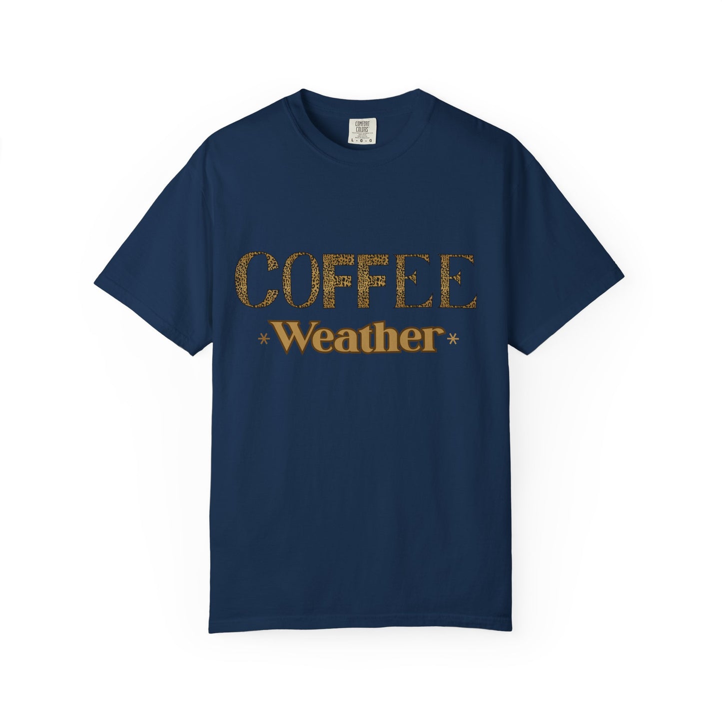 Coffee Weather T-Shirt — Cozy Vintage Coffee Lover Tee