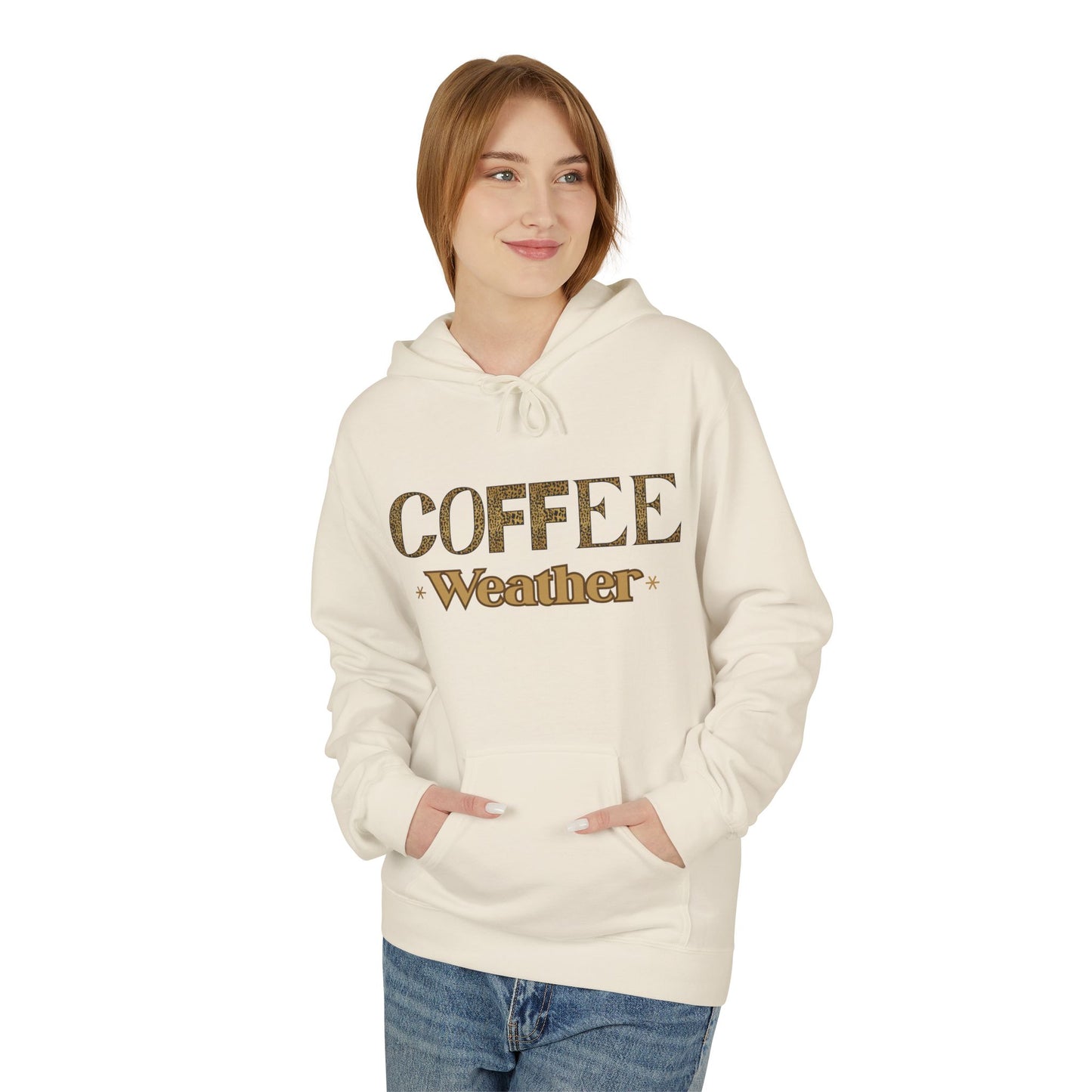 Coffee Weather Hoodie — Cozy Autumn Coffee Lover Pullover